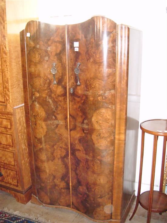 Walnut wardrobe